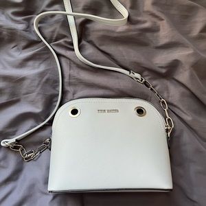 baby blue steve madden crossbody bag